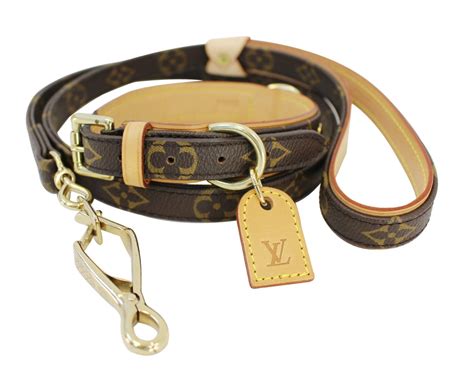 louis vuitton dog collar large